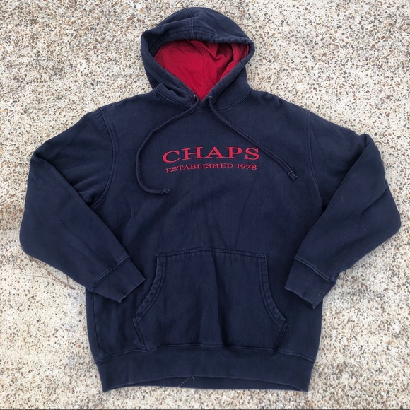 Chaps Other - Vintage | Chaps Embroidered Hoodie S